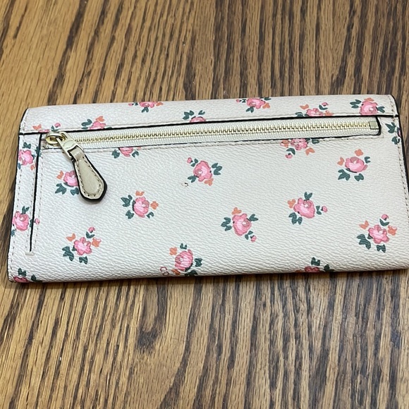 Envelope coach floral wallet - Picture 2 of 5